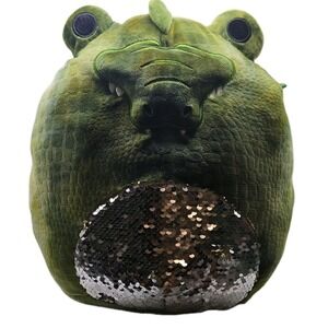 Squishmallows‎ Archer The Alligator 12" Crocodile Green Textured Sequin Belly